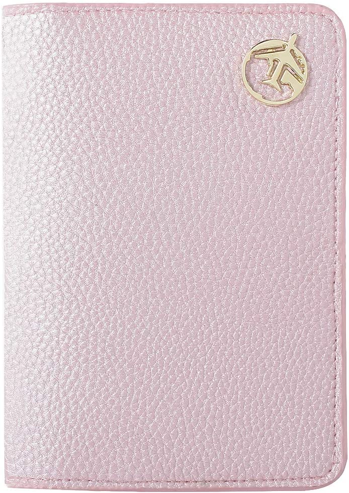 protège passeport lychii rose