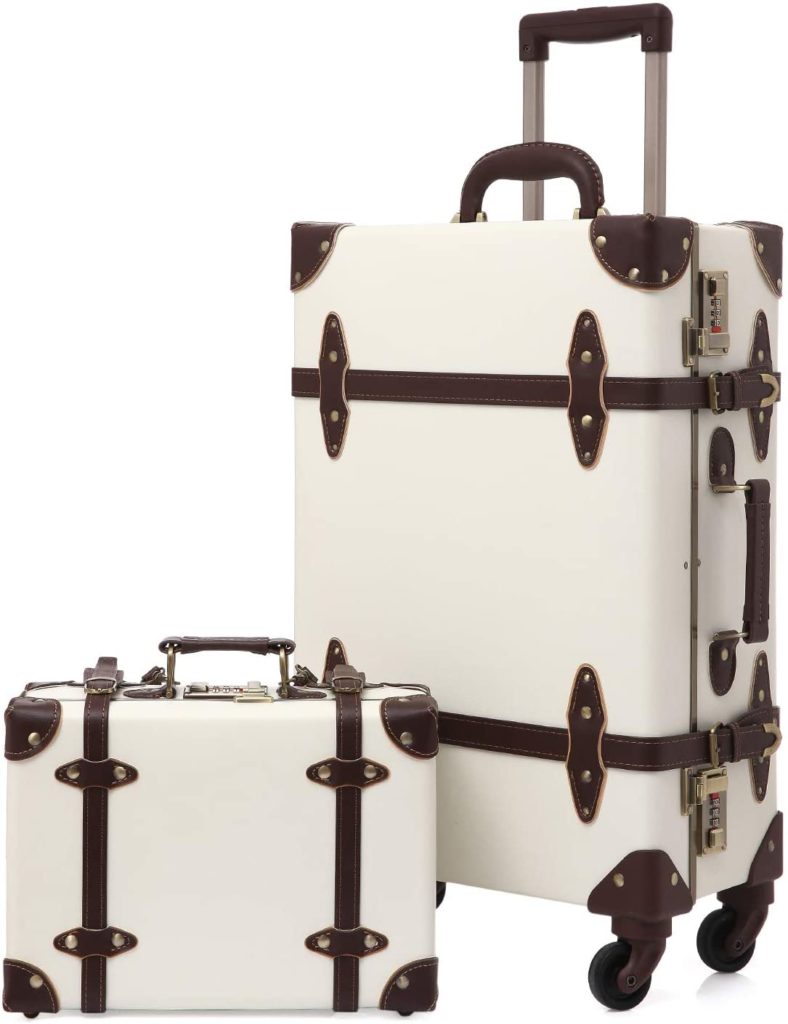 valise urecity vintage blanc sacré