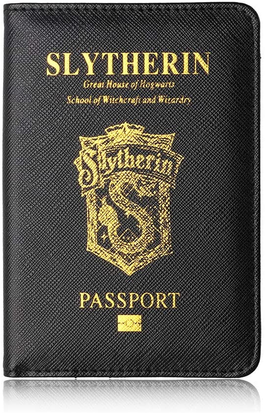 protège passeport harry potter serpentard